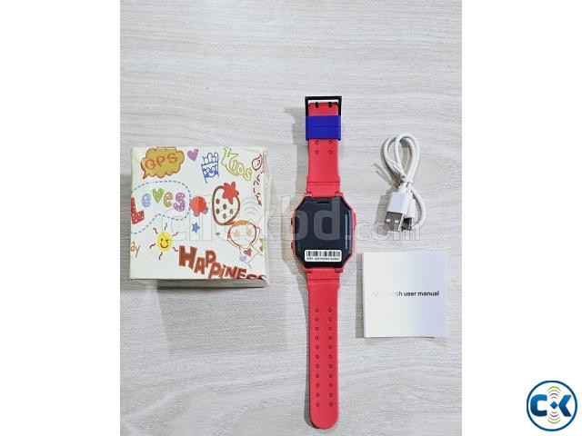 AR17 Kids GPS Watch Sim Supported Anti-loss Device Red large image 2