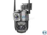 V11 V380 4G Sim Dual Lens Wireless Cameras Outdoor