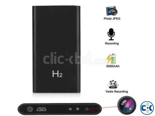 H2 Power Bank Camera 1080P Night Vision 5000mAh Battery large image 4
