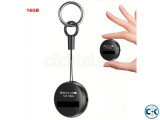 AR34 Mini Round Digital Voice Recorder 16GB LED Display