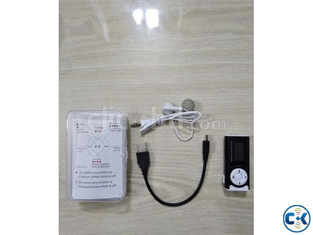 AR03 Mini MP3 Player With Display large image 2