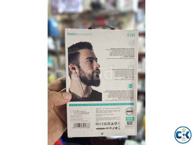 Hoco ES65 Crystal Sports Wireless Earphones Bluetooth V5.3 large image 3
