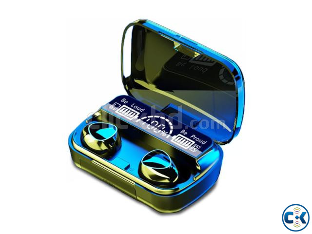 M10 TWS Wireless Bluetooth Earbuds Headphone large image 2