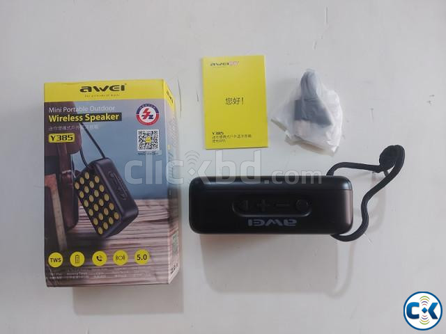 Awei Y385 Mini Portable Outdoor Wireless Speaker Memory Card large image 1