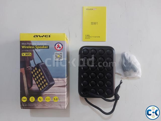 Awei Y385 Mini Portable Outdoor Wireless Speaker Memory Card large image 2