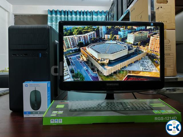 Dual Core Full Desktop Combo Samsung 19 HD Monitor large image 1