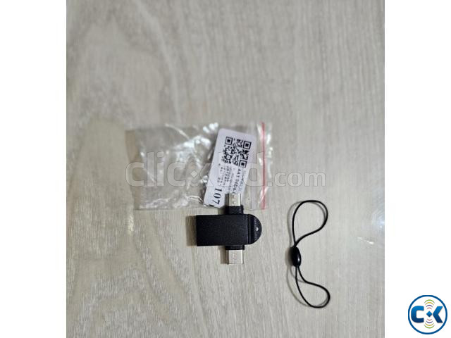 2 in 1 OTG Card Reader Adapter Type C large image 1