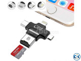4 in 1 OTG Card Reader For All Mobile And Pc
