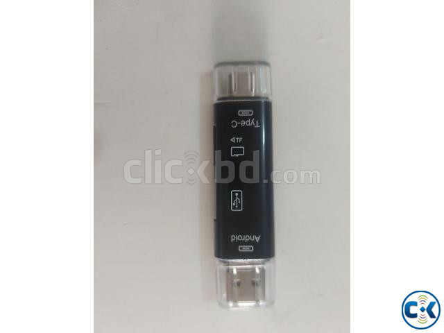 5 in 1 OTG Card Reader Support Android Type-c And USB large image 1
