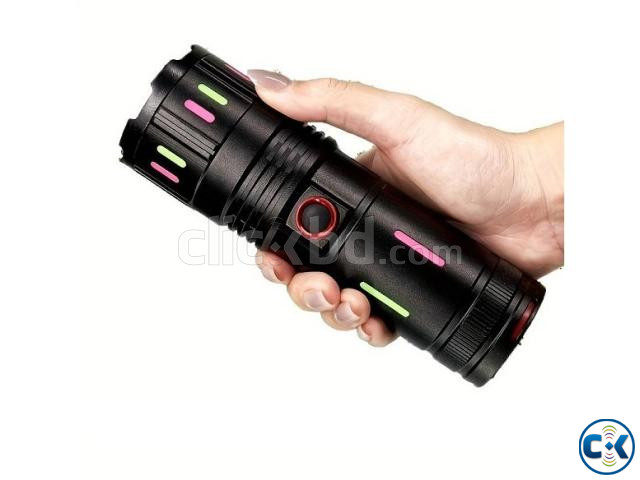 PC558 Heavy Duty Aluminium Alloy Super Bright Flashlight Zoo large image 1