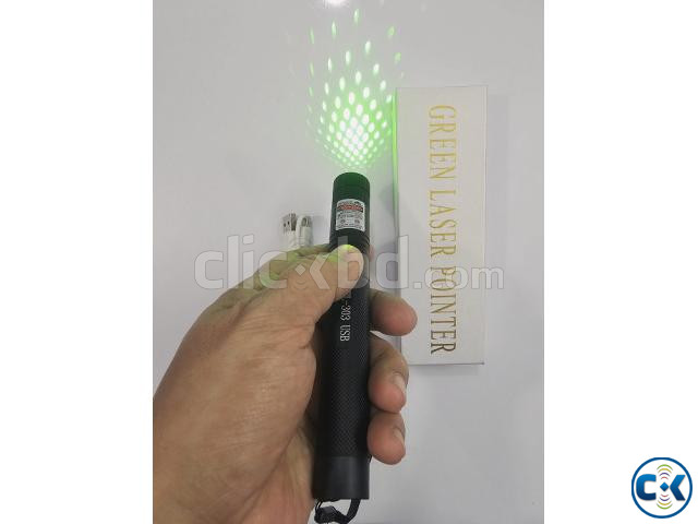 RL303 USB Charging Green Laser Pointer large image 3