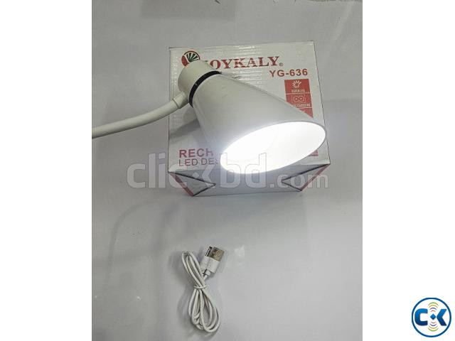 Joykaly YG-636 LED Desk Lamp Table Lamp Rechargeable large image 4