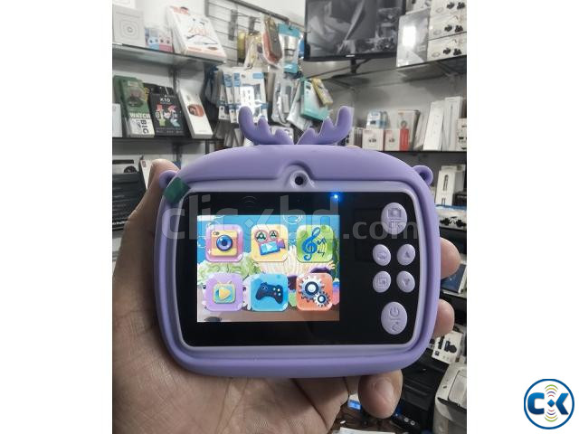 Y700 Kids instant Print Camera With Protection Cover large image 1