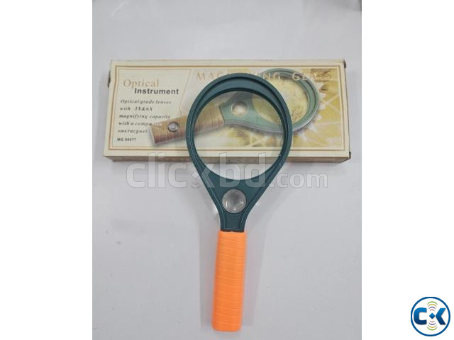 MG89077 Magnifier Glass 3X Zoom With Compass large image 3