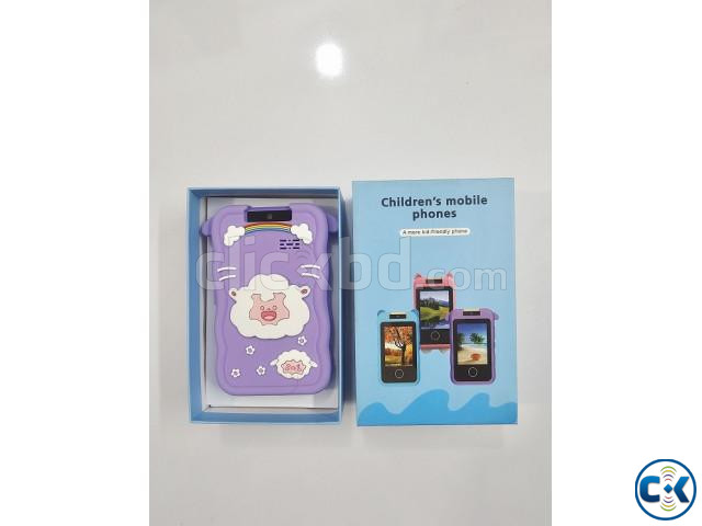 B12 Kids Touch Phone Camera Protection Cover Purpel large image 1