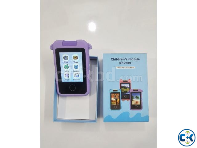 B12 Kids Touch Phone Camera Protection Cover Purpel large image 2