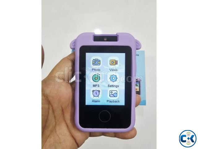 B12 Kids Touch Phone Camera Protection Cover Purpel large image 3