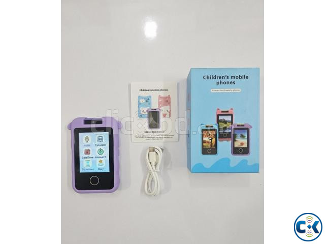 B12 Kids Touch Phone Camera Protection Cover Purpel large image 4