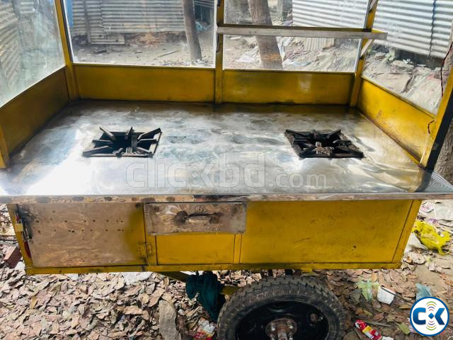 ফুড কার্ট বিক্রি হবে ৩ x৫ fit সাইজের কার্ট। large image 3
