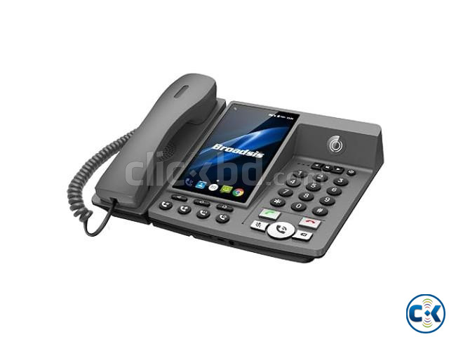 Android Sim Supported GSM Desk Phone Touch Screen Display 2G large image 1