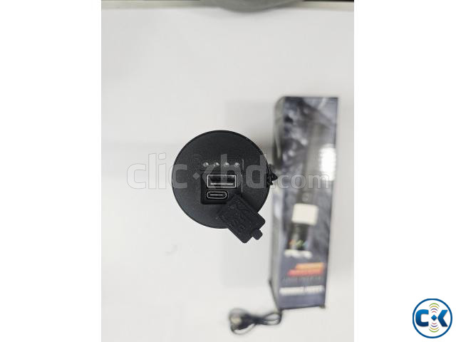 S14 Laser Cannon Flashlight Tube Body 12000mAh Zoom Light large image 4
