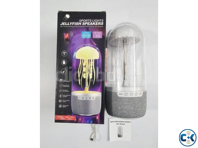 Jellyfish Portable Bluetooth Speaker And RGB Light large image 1