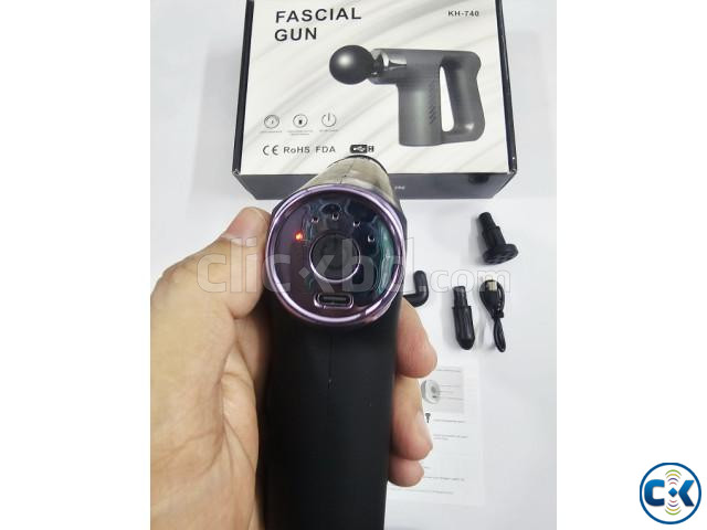 KH740 Body Massager Fascial Massage Gun large image 3