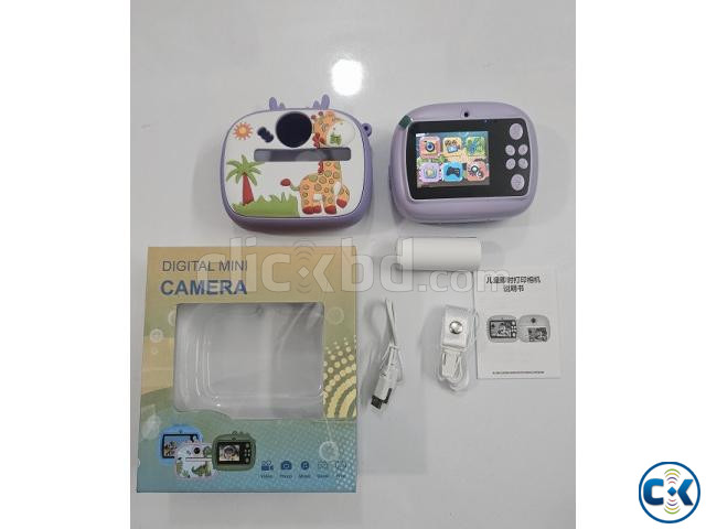 Y700 Kids instant Print Camera With Protection Cover large image 1