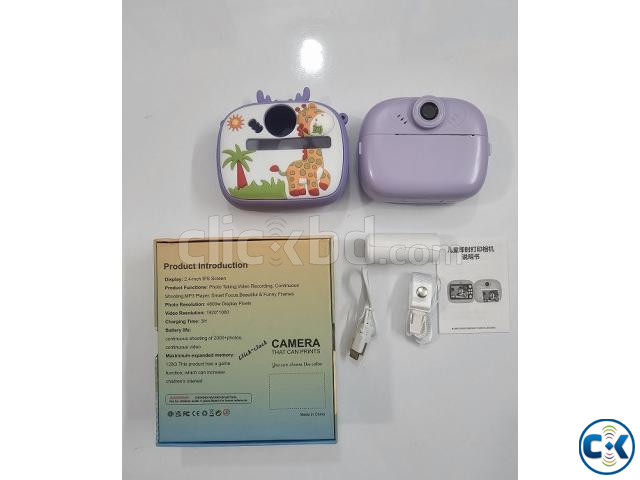 Y700 Kids instant Print Camera With Protection Cover large image 2