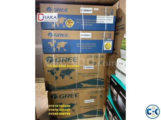 Gree 1.5 Ton GS-18XZNA3V Zeno Inverter AC Price BD large image 1