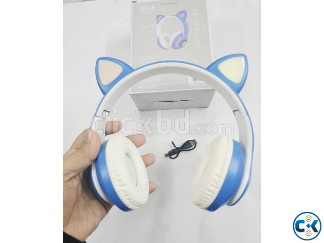 SNT28 Wireless Bluetooth Headphone With Mic Light large image 3