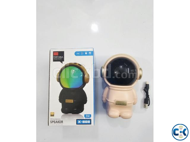 X808 Bluetooth Speaker With FM Radio Pink large image 1