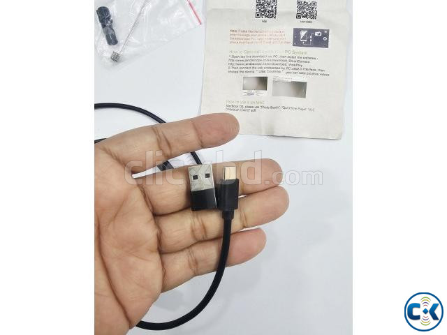 2 in 1 Endoscope Camera Waterproof Inspection Camera 2 Meter large image 3