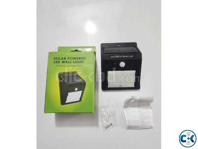Solar Powered Motion Sensor Outdoor Light 30 LED Waterproof large image 3