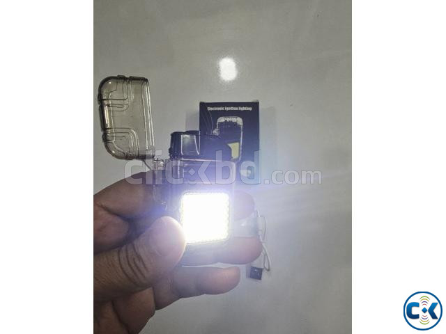Eletric Lighter With COB Flashlight large image 3