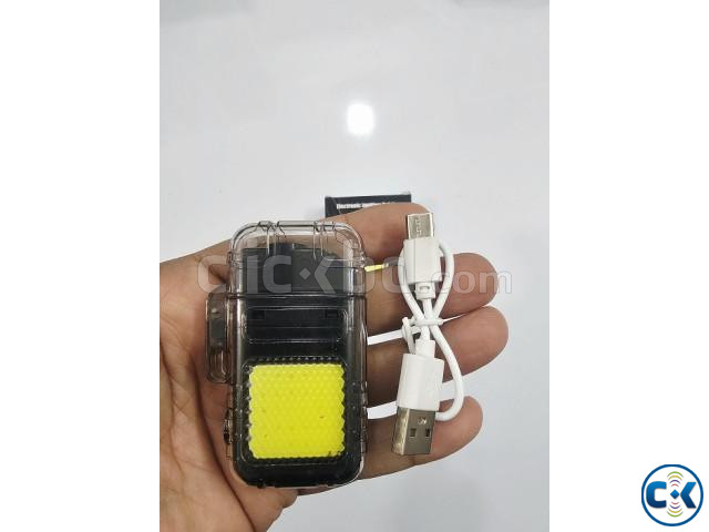 Eletric Lighter With COB Flashlight large image 4