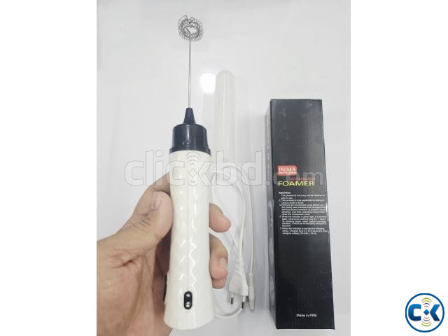 Portable Coffee Mixer Rechargeable Coffee Foamer large image 1