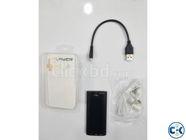 AR18 Bluetooth Mp3 Mp4 Player FM Radio Black large image 1