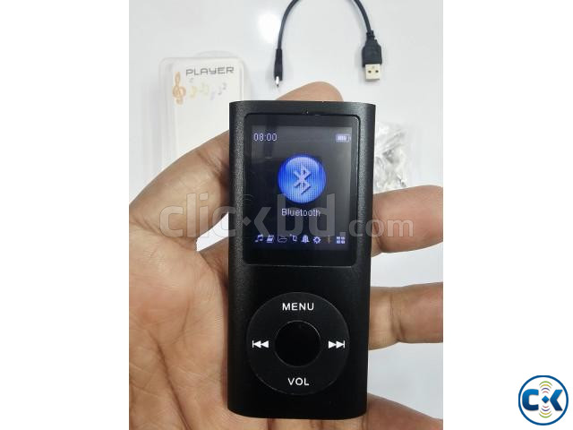 AR18 Bluetooth Mp3 Mp4 Player FM Radio Black large image 3