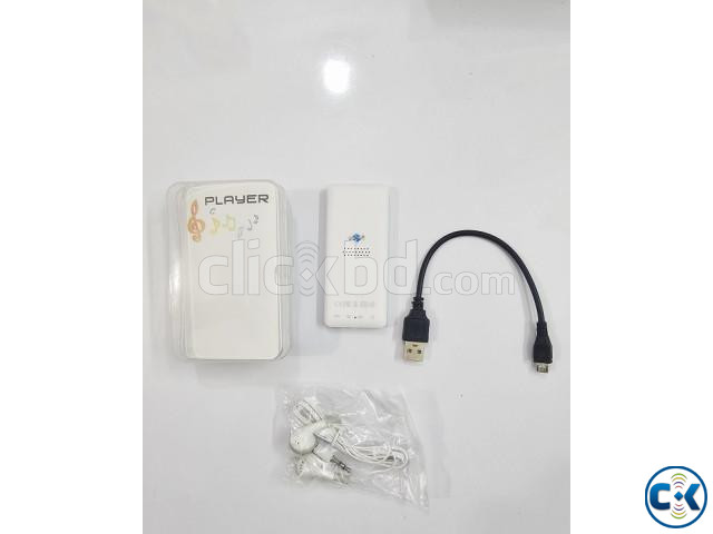 YP33 Bluetooth MP3 MP4 Music Player FM Radio White large image 2