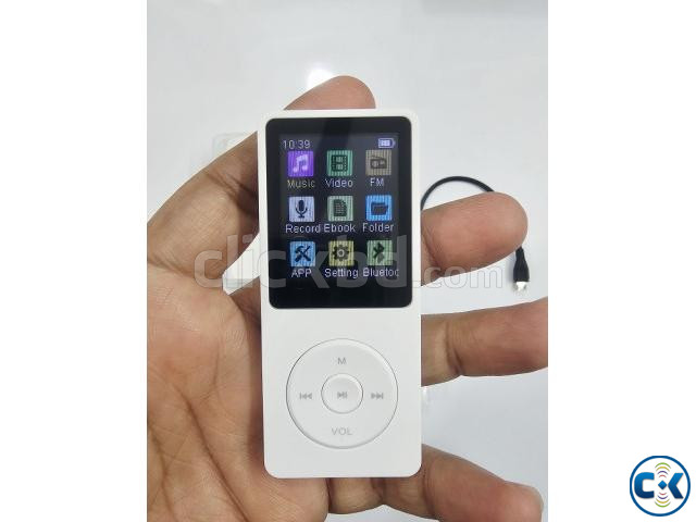 YP33 Bluetooth MP3 MP4 Music Player FM Radio White large image 4