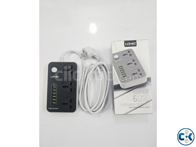 LDNIO 6 USB Multiplug 3 power socket large image 3