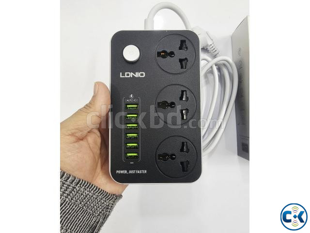 LDNIO 6 USB Multiplug 3 power socket large image 4