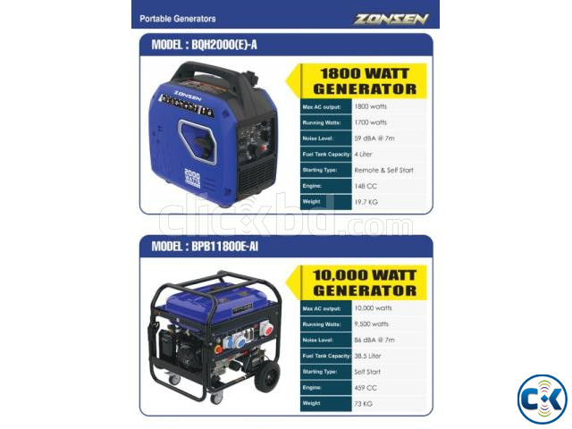 Commercial and Portable Generators large image 1
