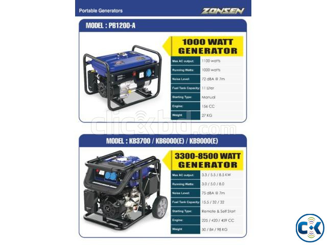 Commercial and Portable Generators large image 2