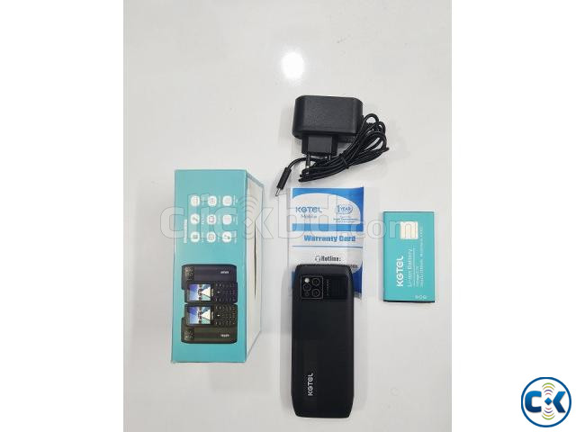 KGTEL K1000 Phone Four Sim 2500mAh Black large image 2