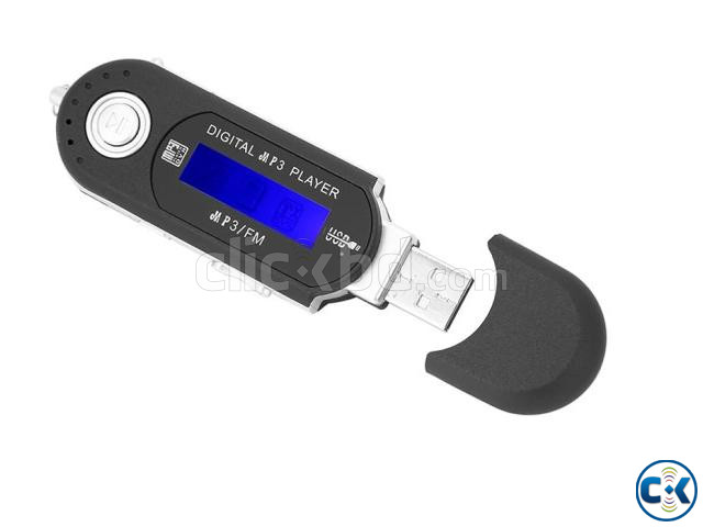 M11 USB Charge MP3 Music Player FM Radio Black large image 1