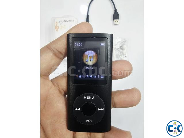 AR18 Bluetooth Mp3 Mp4 Player FM Radio Black large image 2