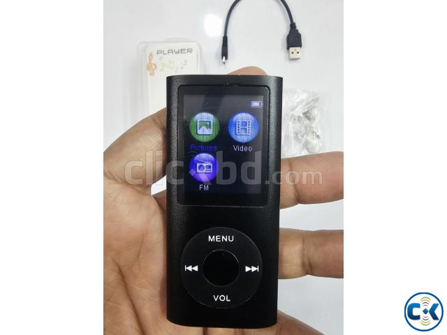 AR18 Bluetooth Mp3 Mp4 Player FM Radio Black large image 3