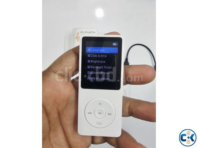 YP33 Bluetooth MP3 MP4 Music Player FM Radio White large image 3
